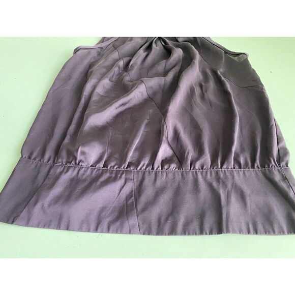 Calvin Klein Halter Top Purple Women’s Size M Flowy Camisole - Picture 3 of 13